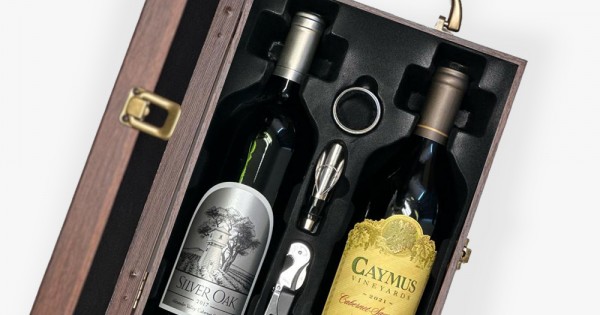Silver Oak Alexander Valley & Caymus Napa Valley Wine Gift
